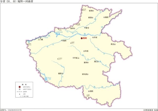 高清丨31省区市河流水系分布图