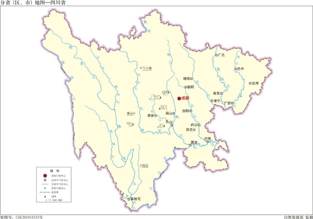 中国31省,市,区河流水系分布地图