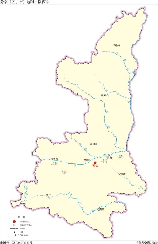 中国31省,市,区河流水系分布地图