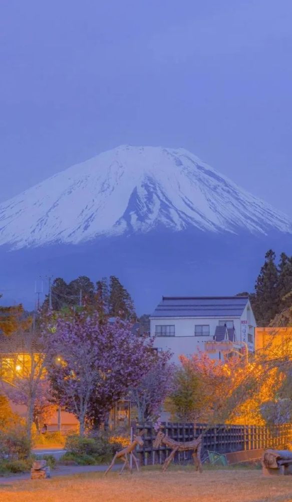 壁纸|富士山下