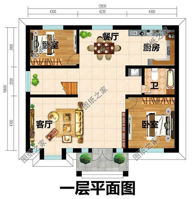 新农村自建二层别墅设计图,建房一定要选这三款,关键还不贵