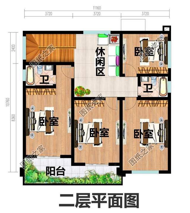 新农村自建二层别墅设计图,建房一定要选这三款,关键还不贵