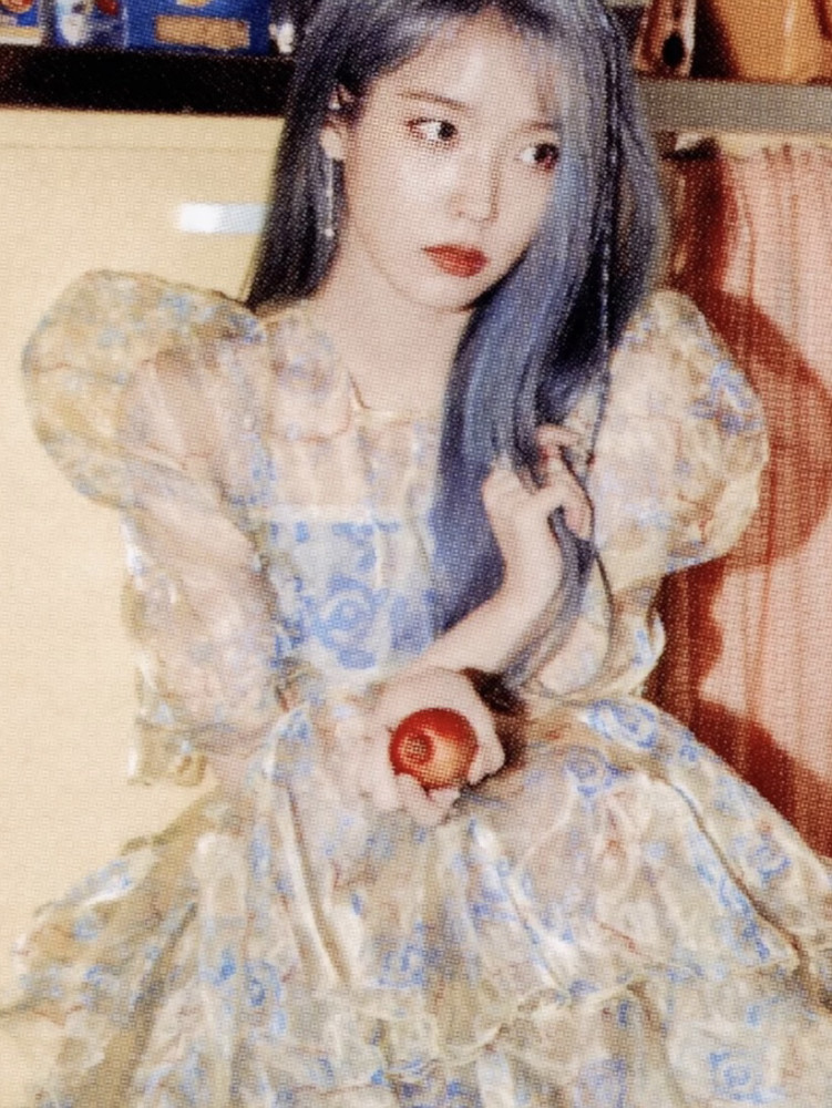 iu李知恩绝美仙女裙写真