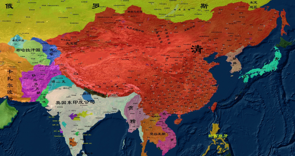 清朝对中国领土贡献有多大?疆域史上最大,奠定近代中国版图基础