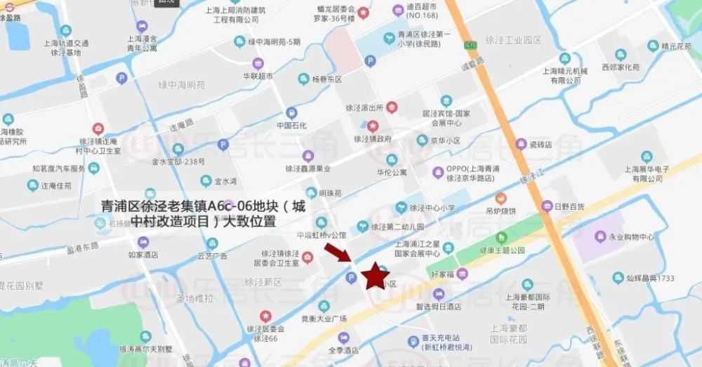 徐泾老集镇板块:大虹桥板块人气较高 地块周边新房项目较多,二手房