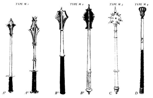 马穆鲁克重骑兵手中的副武器—锤矛