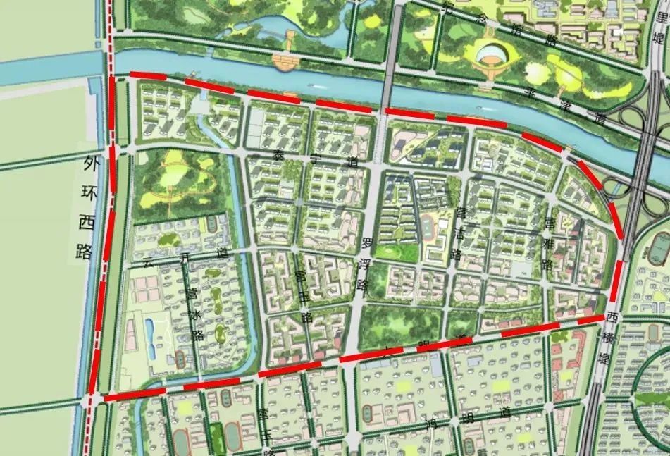天津环内,又一沿河板块!160 公顷商住用地规划调整