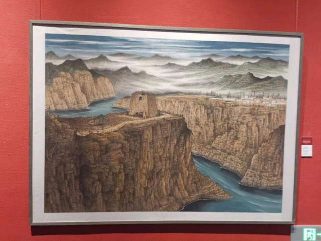 "亮丽北疆 画说黄河"内蒙古美术作品展亮相内蒙古美术