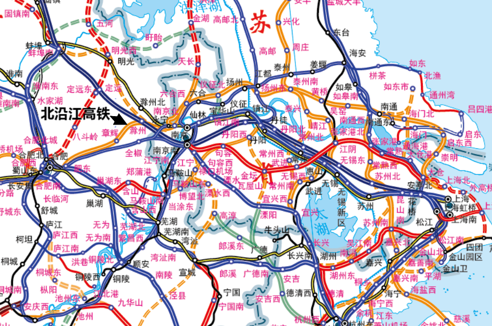 新建线路约74公里,同时新建联络线衔接武九客专和京广高铁,总投资约