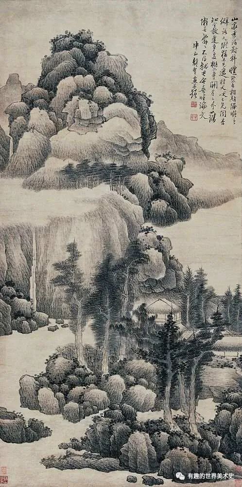 龚贤 明末清初 山水画