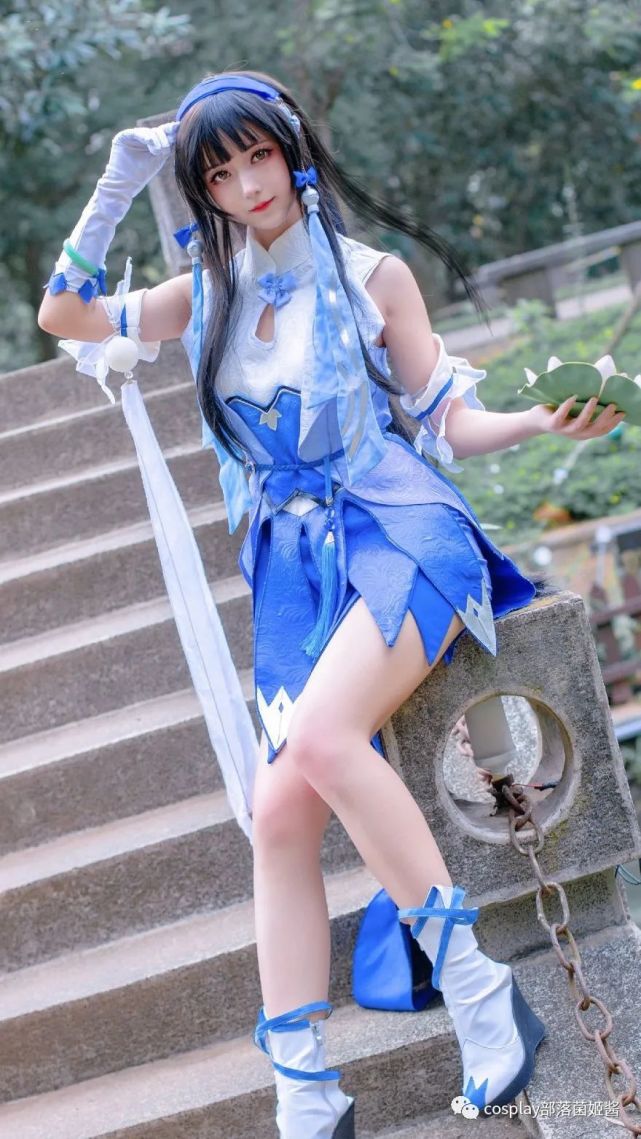 cos:王者荣耀西施cos正片@浅九,少女的宝藏