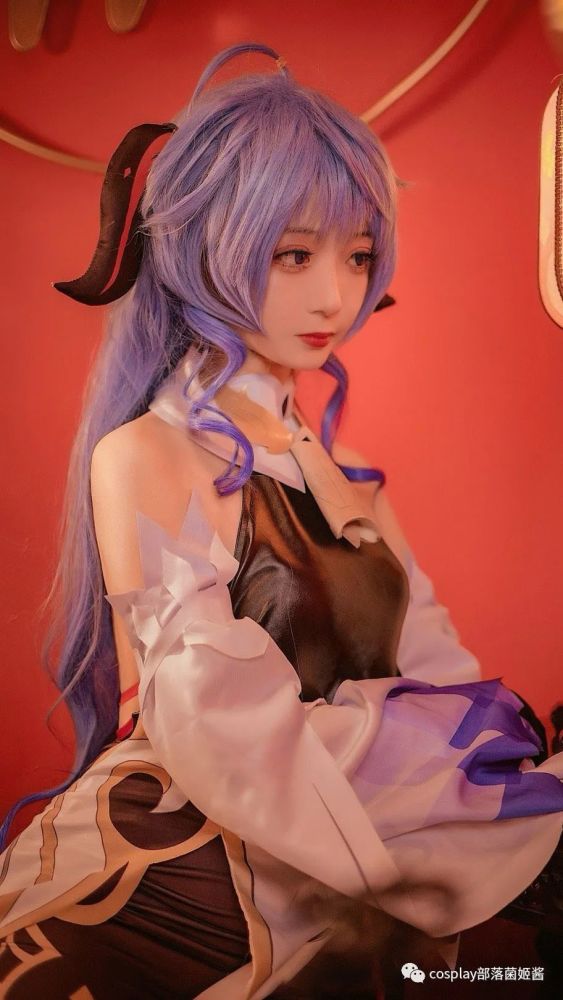 cos:二次元cos大赏原神甘雨cos正片@无筝
