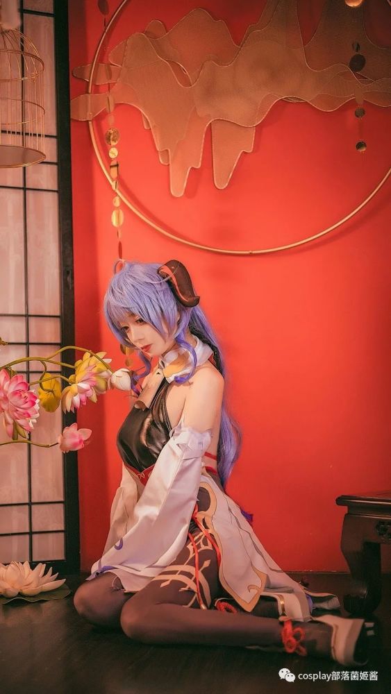 cos:二次元cos大赏原神甘雨cos正片@无筝