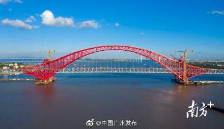 南沙明珠湾大桥月底将如期通车