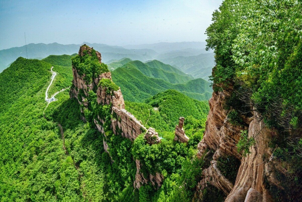 自驾游胜地】九女峰景区位于河北省邢台市西北部七十公里的太行山深处