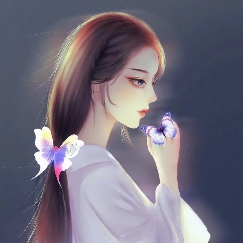 古风女生头像:你是我穷极一生都做不完的梦,而我只是你一念之间吹过的