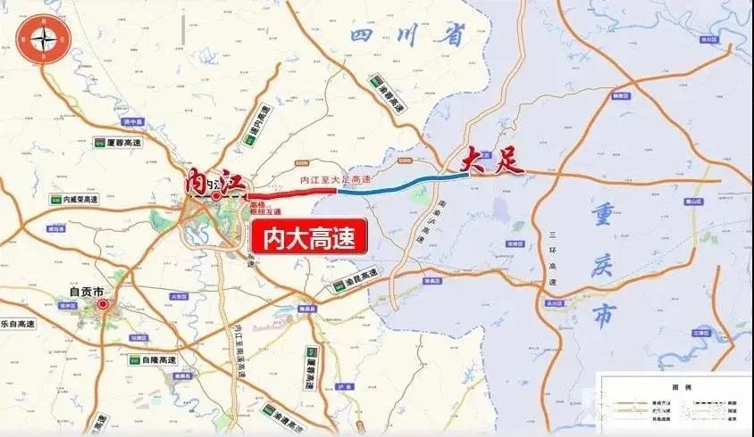 近日,小编来到内江至大足高速公路项目位于东兴区田家镇的建设现场
