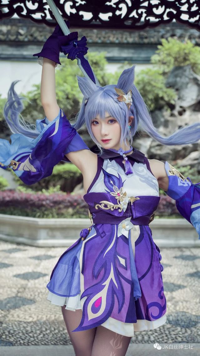 cos:原神刻晴cos正片@小暮,剑光如我,斩尽芜杂!