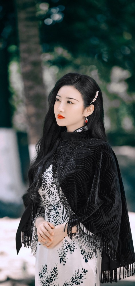 景甜司藤高清绝美壁纸又是被藤杀的一天