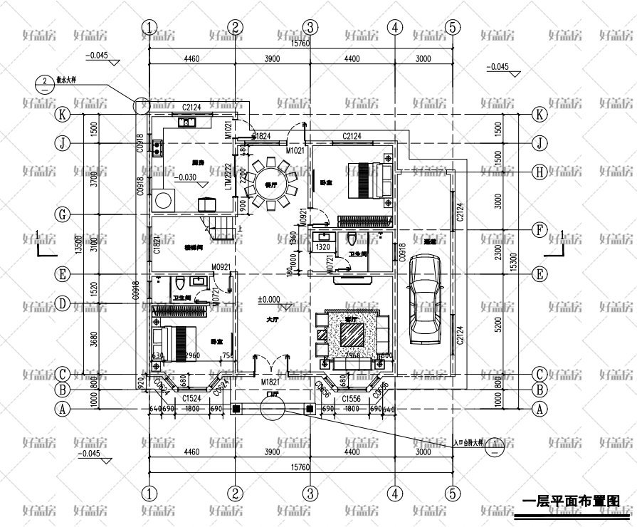 房子设计图农村三层