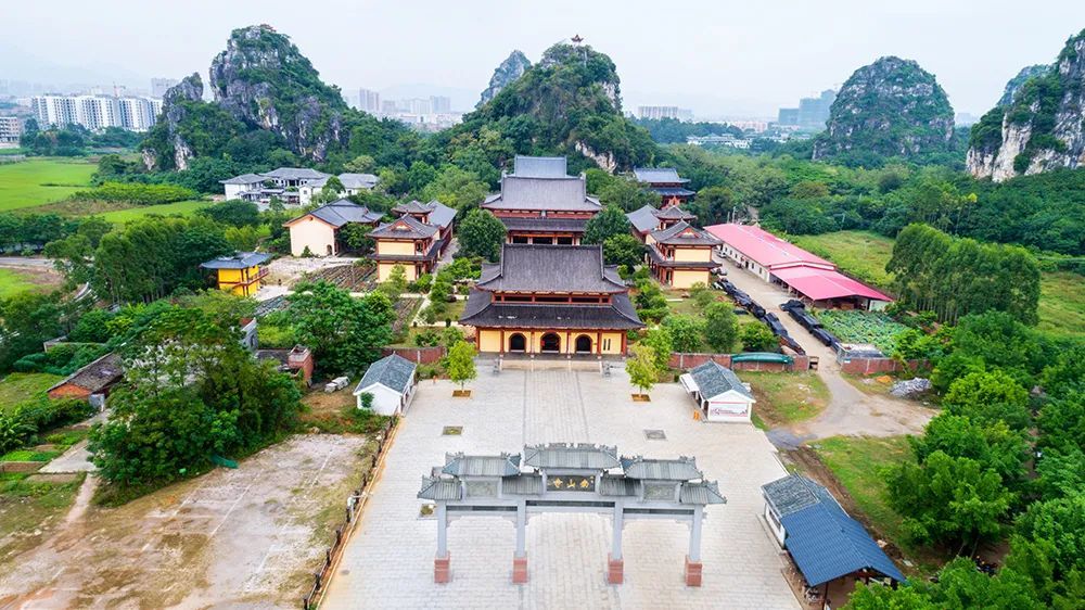 赏南山美景,游贵港千年古刹南山寺