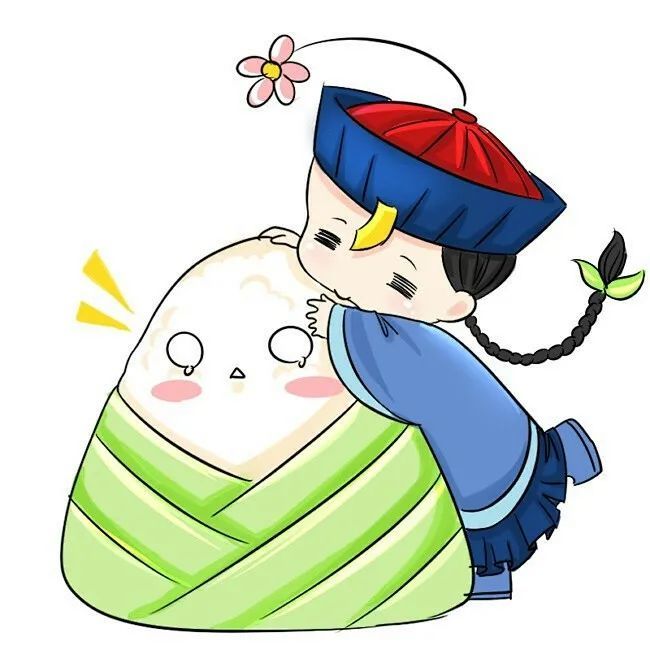 可爱粽子头像 端午安康