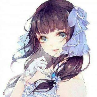 古风美女头像卡通
