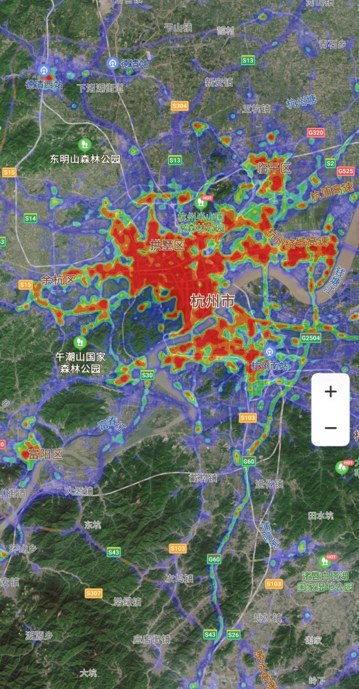 2021年新一线城市及热力图,有你的城市吗?