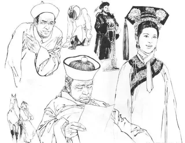 颜梅华 非常全面的白描人物技法分享