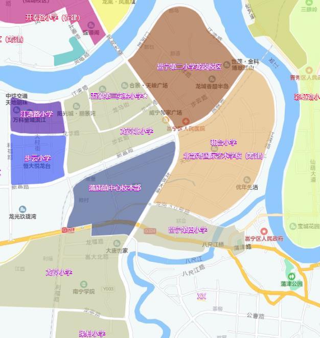 2021年南宁学区划分解读及预告