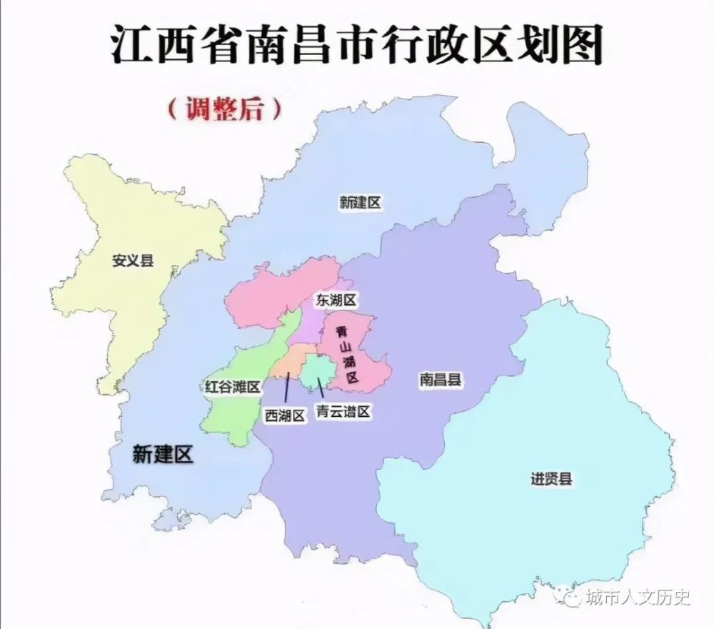 南昌市分县(区)常住人口密度