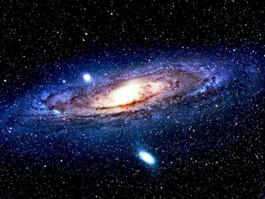 银河系在宇宙中的位置