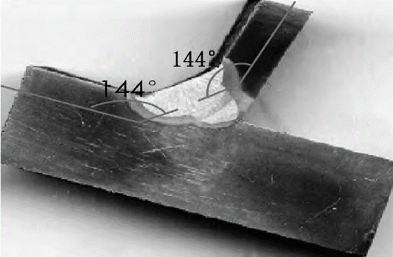 (b)定位焊处焊接接头 图9焊接接头具体熔深及成型细节 四,u形肋角焊缝