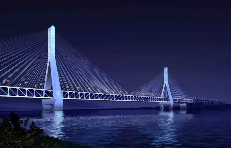 在这座大桥的身上,运用了各种各样的先进的技术.