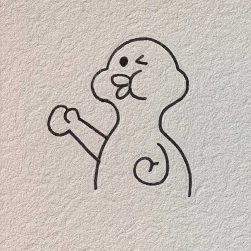 简笔画分享图片冲鸭