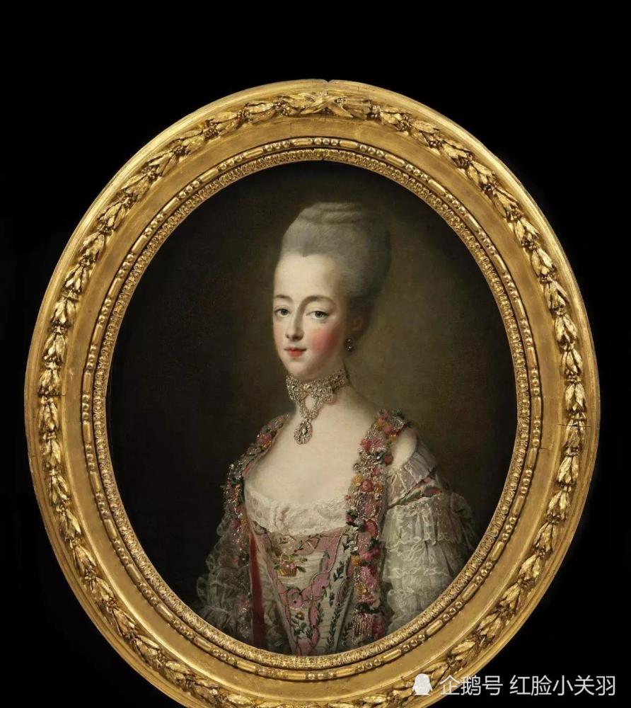 ois boucher / 蓬巴杜夫人在梳妆台前的画像 / 1750年 ,画面中的她