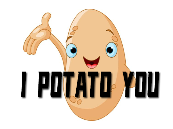 i potato you,为什么是我喜欢你的意思呢?