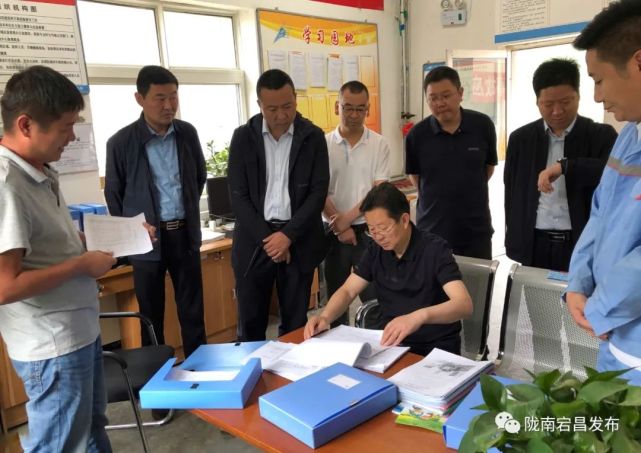 李建功检查指导全县安全生产工作|宕昌县|加气站|天然气|李建功|全县