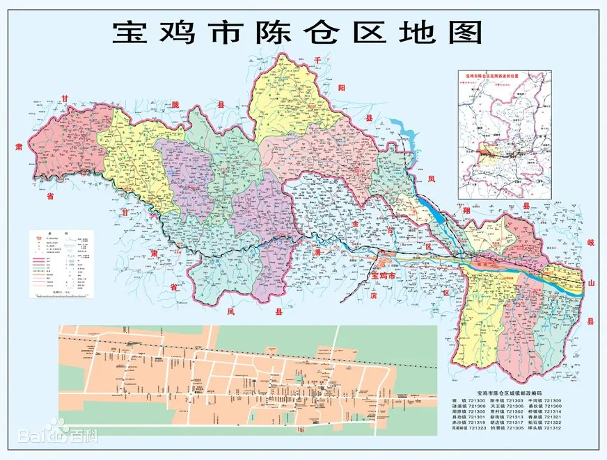 这里是姜子牙钓鱼台之地,是古代虢国的重要城镇,也是目前宝鸡城市发展