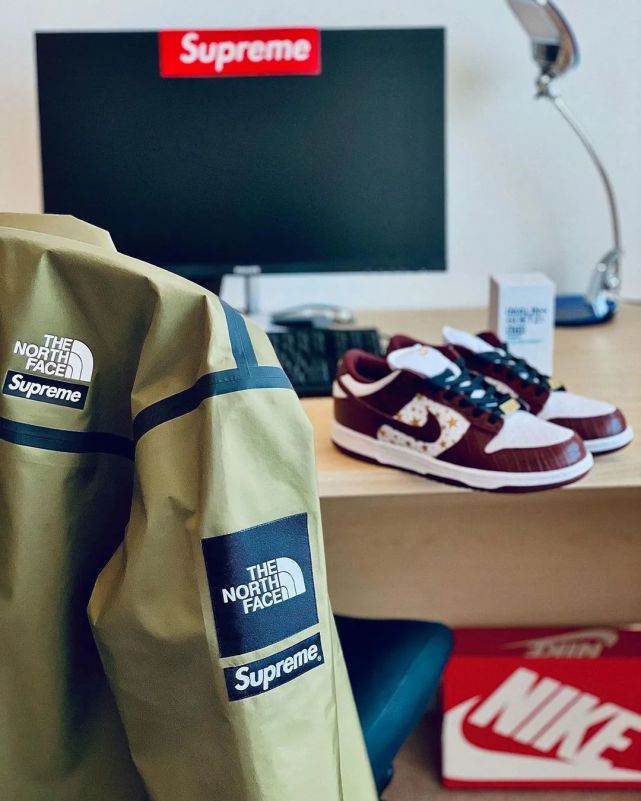 发售信息supreme x nike sb dunk high qs "by any means"配色方案