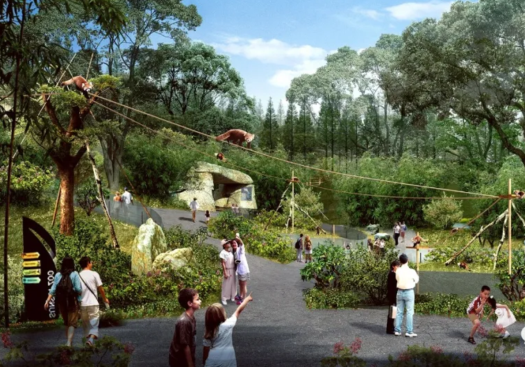 武汉动物园改造正式开工,附唯美规划方案