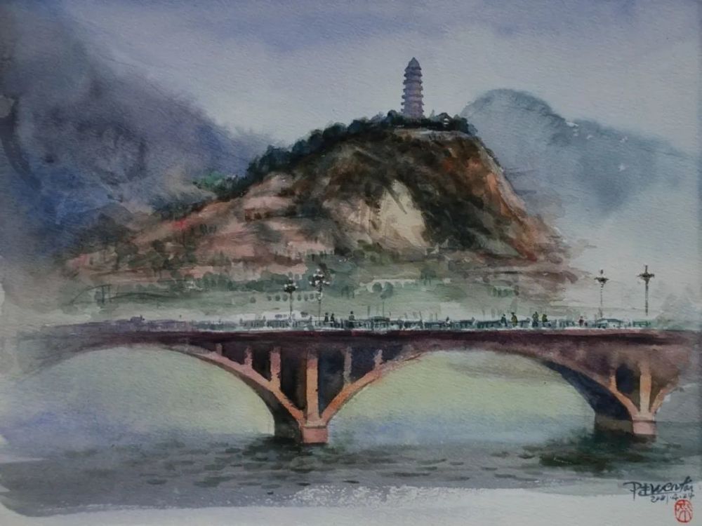 《革命圣地》53×38cm