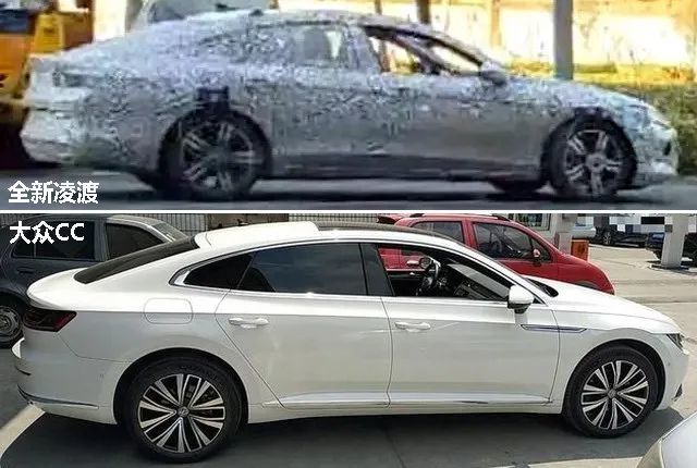 看个新车丨外形酷似cc,大众全新凌渡路测曝光