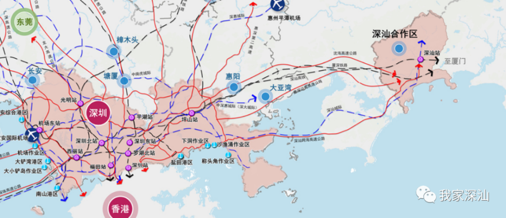 深圳官方回复深汕城际路线曝光