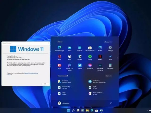 微软windows11界面曝光设计师偷懒抄苹果