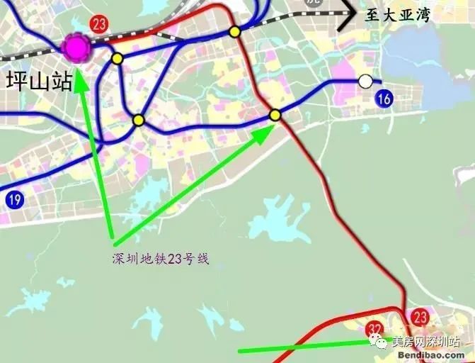 深圳地铁线路图(最详细,1-33号线),附高铁与城际线路图,持续更新