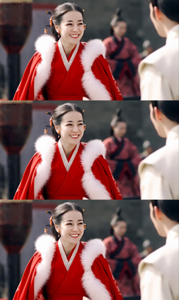 迪丽热巴的红衣古装造型,白凤九,烈如歌,狐妖小红娘,都好美啊!
