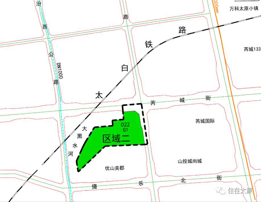 太原最新城改片区规划出炉