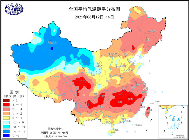 南方气温偏高降雨降温马上来分析川东北开始江浙沪最强