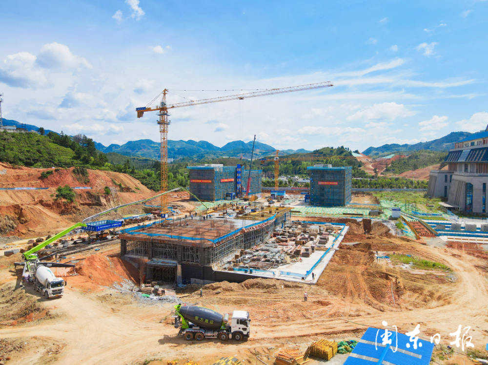 项目建设进行时|寿宁县五校迁建项目桩基施工全部完成